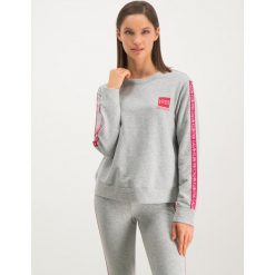 Bluza Calvin Klein Underwear 000QS6320E. Szare bluzy damskie Calvin Klein Underwear, s, bez wzorów, z elastanu, bez rękawów, bez kaptura. W wyprzedaży za 199,00 zł.