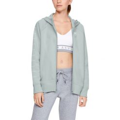 Under Armour Rival Sportstyle LC Bluza Zielony. Zielone bluzy damskie Under Armour, s, bez wzorów, z bawełny, bez rękawów, bez kaptura. Za 274,95 zł.