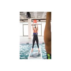 Strój kombinezon do aquafitness MEG damski. Czarne kombinezony damskie NABAIJI, bez wzorów, z elastanu, bez kołnierzyka, bez rękawów. Za 79,99 zł.