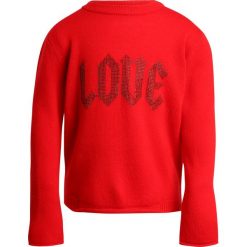 Zadig & Voltaire PULLI Sweter rotorange. Czerwone swetry chłopięce marki Zadig & Voltaire, z kaszmiru. W wyprzedaży za 343,20 zł.