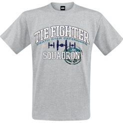T-shirty męskie: Star Wars TIE Fighter Squadron – Death Star Defenders T-Shirt odcienie szarego