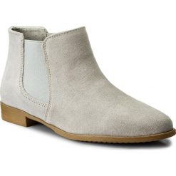 Sztyblety TAMARIS - 1-25038-20 Light Grey 204. Szare botki damskie marki Tamaris, z zamszu, na obcasie. W wyprzedaży za 179,00 zł.
