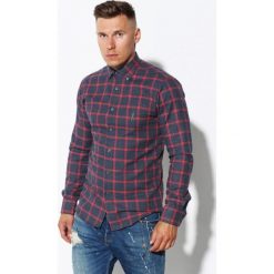 Koszula Edward Orlovski Flanela. Koszule męskie Edward Orlovski, s, bez wzorów, z bawełny, eleganckie, z klasycznym kołnierzykiem, z długim rękawem. Za 119,00 zł.