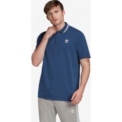 Adidas Originals Trefoil Essentials Polo Koszulka Niebieski. Niebieskie podkoszulki męskie adidas Originals, s, bez wzorów, z bawełny, bez rękawów. Za 154,95 zł.
