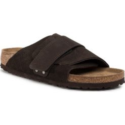 Klapki BIRKENSTOCK - Kyoto 1016476 Mocha. Pomarańczowe klapki damskie Birkenstock, bez wzorów, ze skóry, bez obcasa. Za 429,00 zł.