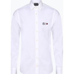 Tommy Hilfiger - Koszula męska Mercedes Benz, czarny. Czarne koszule męskie TOMMY HILFIGER, m, z aplikacjami, z bawełny, sportowe, bez kołnierzyka, bez rękawów. Za 539,95 zł.