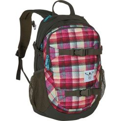 Torebki i plecaki damskie: Plecak „School” w kolorze oliwkowo-różowym – 30 x 48 x 18 cm