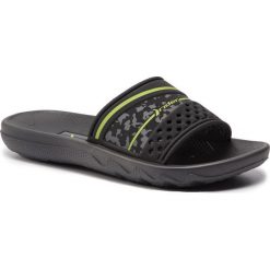 Klapki RIDER - Montreal III Kids 82510 Black/Black 20780. Czarne sandały chłopięce Rider, z tworzywa sztucznego, bez zapięcia. W wyprzedaży za 69,00 zł.