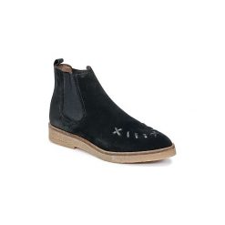 Buty Ikks SADDLED CREEPERS. Czarne półbuty damskie IKKS, bez wzorów, na wysokim obcasie, bez zapięcia. Za 601,30 zł.