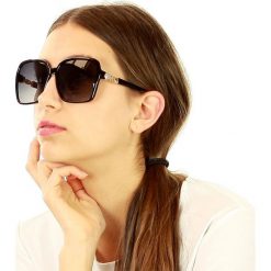 Okulary przeciwsłoneczne mazzini elegant romance czarny. Czarne okulary przeciwsłoneczne damskie LOOKS STYLE EYEWAER, klasyczne. W wyprzedaży za 59,90 zł.