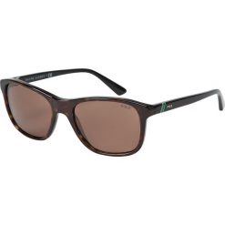 Polo Ralph Lauren - Okulary. Czarne okulary przeciwsłoneczne męskie marki Polo Ralph Lauren, prostokątne. W wyprzedaży za 449,90 zł.