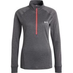 Under Armour TECH Koszulka sportowa carbon heather. Szare topy sportowe damskie marki Under Armour, xl, z materiału, z długim rękawem. W wyprzedaży za 135,20 zł.