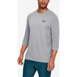 Under Armour Vanish Seamless Koszulka Szary. Szare podkoszulki męskie Under Armour, s, bez wzorów, z elastanu, bez kołnierzyka, długie. Za 240,95 zł.