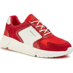 Sneakersy GANT - Cocoville 20531537 Brignt Red G518. Czerwone półbuty damskie GANT, ze skóry. W wyprzedaży za 379,00 zł.