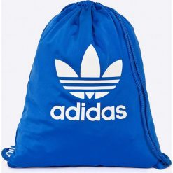 Adidas Originals - Plecak. Niebieskie plecaki damskie adidas Originals, z materiału. W wyprzedaży za 49,90 zł.