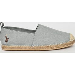 Polo Ralph Lauren - Espadryle. Szare espadryle męskie Polo Ralph Lauren, bez wzorów, z materiału. W wyprzedaży za 249,90 zł.