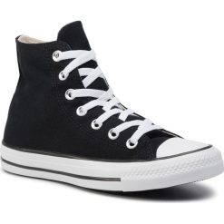 Trampki CONVERSE - Ctas Hi 165694C Black/White/Black. Czarne trampki i tenisówki damskie Converse, bez wzorów, z gumy, bez zapięcia. W wyprzedaży za 229,00 zł.