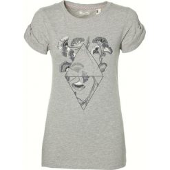 O'Neill Castle Peak Koszulka Szary. Szare koszulki damskie O'Neill, xs, z haftami, z bawełny, bez kołnierzyka. Za 137,95 zł.