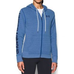 Bluzy sportowe damskie: Under Armour Bluza damska Favorite FZ Hoodie niebieska r. M (1302361-984)
