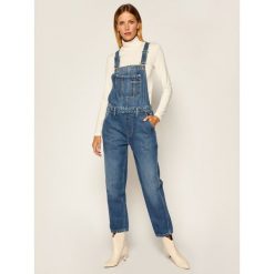 Ogrodniczki Pepe Jeans Siren PL230314. Niebieskie kombinezony damskie Pepe Jeans, xxs, bez wzorów, z jeansu, bez kołnierzyka, bez rękawów. Za 559,00 zł.