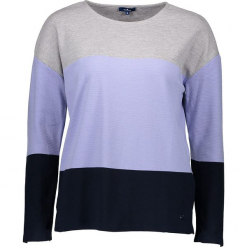 Bluza w kolorze lawendowo-granatowo-szarym. Niebieskie bluzy damskie Tom Tailor Adults, s, z bawełny. W wyprzedaży za 99,95 zł.
