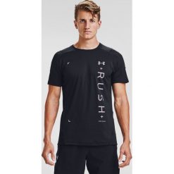 Under Armour RUSH™ HeatGear® 2.0 Graphic Koszulka Czarny. Czarne podkoszulki męskie Under Armour, m, z nadrukiem, z elastanu, bez kołnierzyka, z krótkim rękawem, krótkie. Za 274,95 zł.