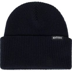 Czapka ETNIES - Warehause Beanie 4140001280 Navy 401. Niebieskie czapki męskie Etnies, bez wzorów, z materiału. Za 69,00 zł.