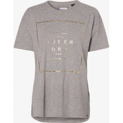 Superdry - T-shirt damski, szary. Szare t-shirty damskie Superdry, xl, z nadrukiem. Za 179,95 zł.