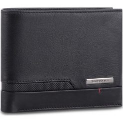 Duży Portfel Męski SAMSONITE - Pro-Dlx 5 120634-1041-1INU Black. Czarne portfele męskie Samsonite, bez wzorów, ze skóry. Za 259,00 zł.