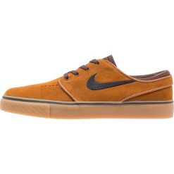 Nike SB ZOOM STEFAN JANOSKI Tenisówki i Trampki hazelnut/black/baroque brown/light brown. Pomarańczowe tenisówki damskie marki Nike SB, ze skóry. Za 359,00 zł.