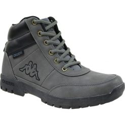 Kappa Bright Mid Light 242075-1616. Szare buty trekkingowe męskie Kappa, na zimę, ze skóry. W wyprzedaży za 139,99 zł.