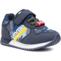 Sneakersy LEVI'S - VSPR0022T Navy Como 0789. Niebieskie trampki chłopięce bez wzorów, ze skóry ekologicznej, na rzepy. Za 179,00 zł.
