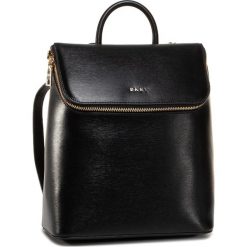 Plecak DKNY - Bryant R92K3C36 Blk/Gold BGD. Czarne plecaki damskie DKNY, bez wzorów, ze skóry, eleganckie. Za 1019,00 zł.