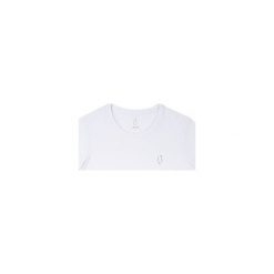 TSHIRT LOGO WHITE. Białe t-shirty damskie Jimmy jinx, s, bez wzorów, bez kołnierzyka. Za 99,00 zł.