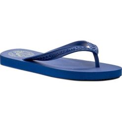 Japonki VERSACE JEANS - E0VPBSL1 77201 202. Niebieskie klapki damskie Versace Jeans, bez wzorów, z jeansu, bez obcasa. W wyprzedaży za 99,00 zł.