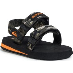 Sandały QUIKSILVER - AQTL100058 Xgkg. Zielone sandały chłopięce Quiksilver, z tworzywa sztucznego, bez zapięcia. W wyprzedaży za 99,00 zł.