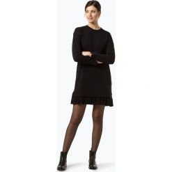 Tommy Hilfiger - Sukienka damska – Joelle, czarny. Czarne sukienki damskie TOMMY HILFIGER, s, bez wzorów, z falbankami, bez rękawów. Za 449,95 zł.