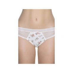 Stringi - LA/MA - L-1232ST. Białe stringi damskie Lama, s, z nadrukiem, z koronki. Za 40,00 zł.