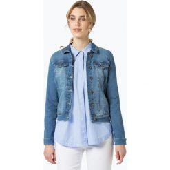 More & More - Damska kurtka jeansowa, niebieski. Niebieskie bomberki damskie More & More, z jeansu. Za 399,95 zł.