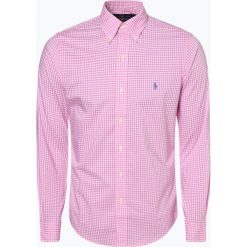 Polo Ralph Lauren - Koszula męska – Slim Fit, różowy. Różowe koszule męskie Polo Ralph Lauren, m, w kratkę, klasyczne, polo, bez rękawów. Za 499,95 zł.