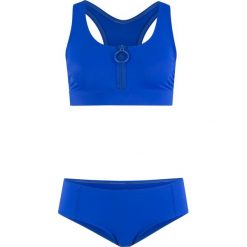 Bikini z biustonoszem bustier (2 części), zrównoważony produkt bonprix błękit królewski. Niebieskie bikini bonprix. Za 89,99 zł.