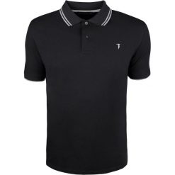 Trussardi Koszulka Polo "2 Bottoni". Szare koszulki męskie Trussardi, bez wzorów, bez rękawów. Za 159,00 zł.