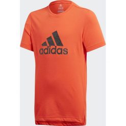 Odzież dziecięca: Adidas Koszulka chłopięca Youth Prime Logo Tee czerwony r. 152 (CF7080)