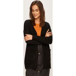 Vero Moda - Kardigan. Szare swetry damskie Vero Moda, s, bez wzorów, z elastanu. W wyprzedaży za 79,90 zł.