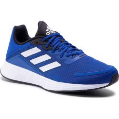 Buty adidas - Duramo Sl FW8678 Royal Blue/Cloud White/Core Black. Niebieskie buty sportowe męskie Adidas, z tworzywa sztucznego, bez zapięcia, do biegania. Za 229,00 zł.