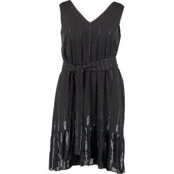Sukienki hiszpanki: Lost Ink Plus THE WARDROBE WITH FLAPPER EMBELLISHMENT Sukienka koktajlowa black