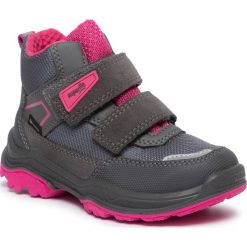Śniegowce SUPERFIT - GORE-TEX 5-06065-21 S Grau/Rosa. Szare śniegowce dziewczęce Superfit, bez zapięcia. W wyprzedaży za 259,00 zł.