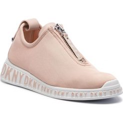 Sneakersy DKNY - Melissa K4857882 Lt/Pink. Różowe półbuty damskie DKNY, ze skóry ekologicznej. Za 599,00 zł.