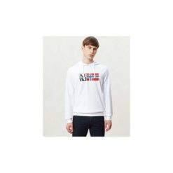 Bluzy Napapijri BENOOS N0YI6V. Białe bluzy męskie Napapijri, s, bez wzorów, bez kołnierzyka, bez rękawów, bez kaptura. Za 245,96 zł.