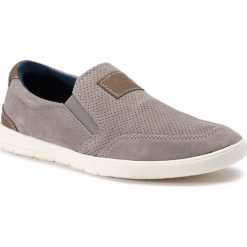 Tenisówki S.OLIVER - 5-14600-22 Grey 200. Szare półbuty męskie S.Oliver, bez wzorów, z zamszu, bez zapięcia. Za 219,90 zł.
